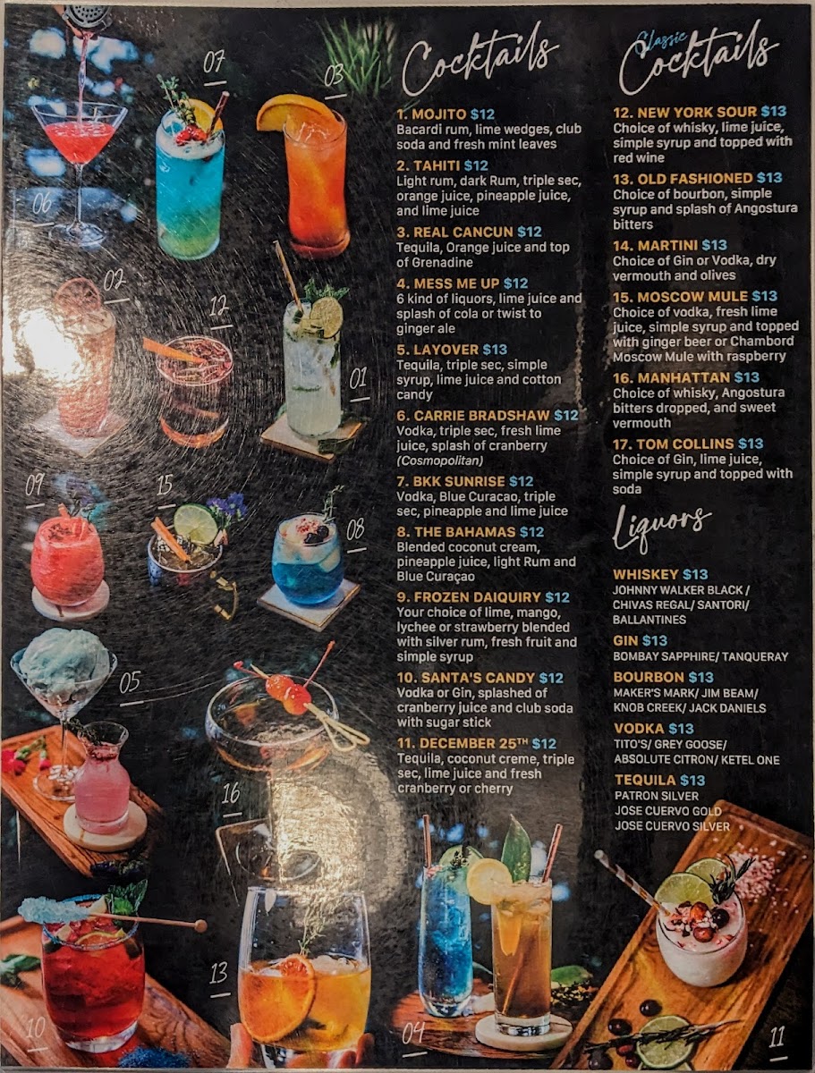 Chao Phra YA Thai Menu - Image 2