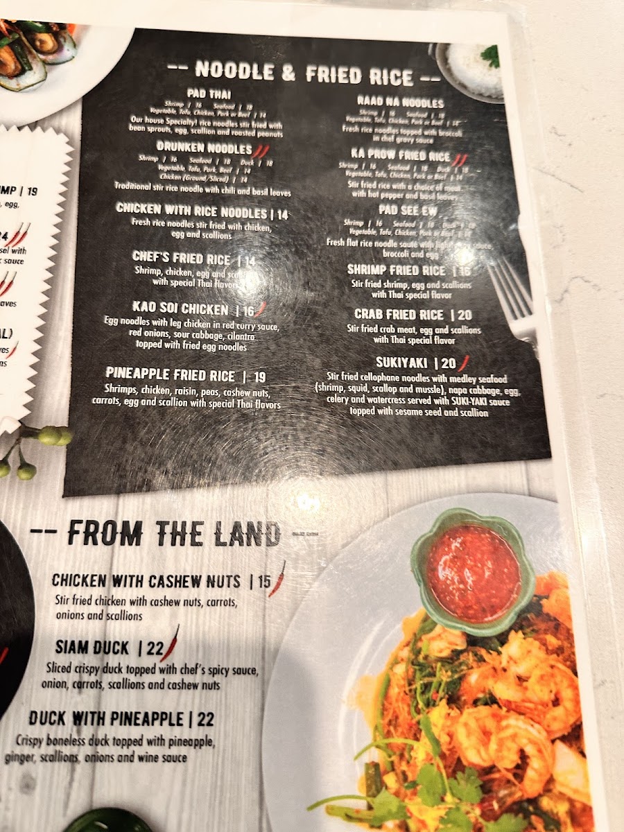 Chao Phra YA Thai Menu - Image 4