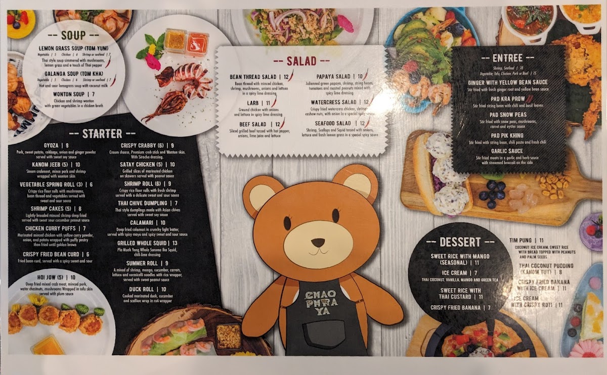 Chao Phra YA Thai Menu - Image 5